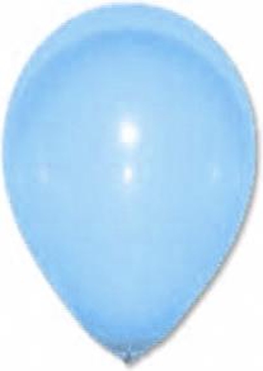 GLOBOLANDIA - 12 turkooizen ballonnen van 28 cm - Decoratie > Ballonnen